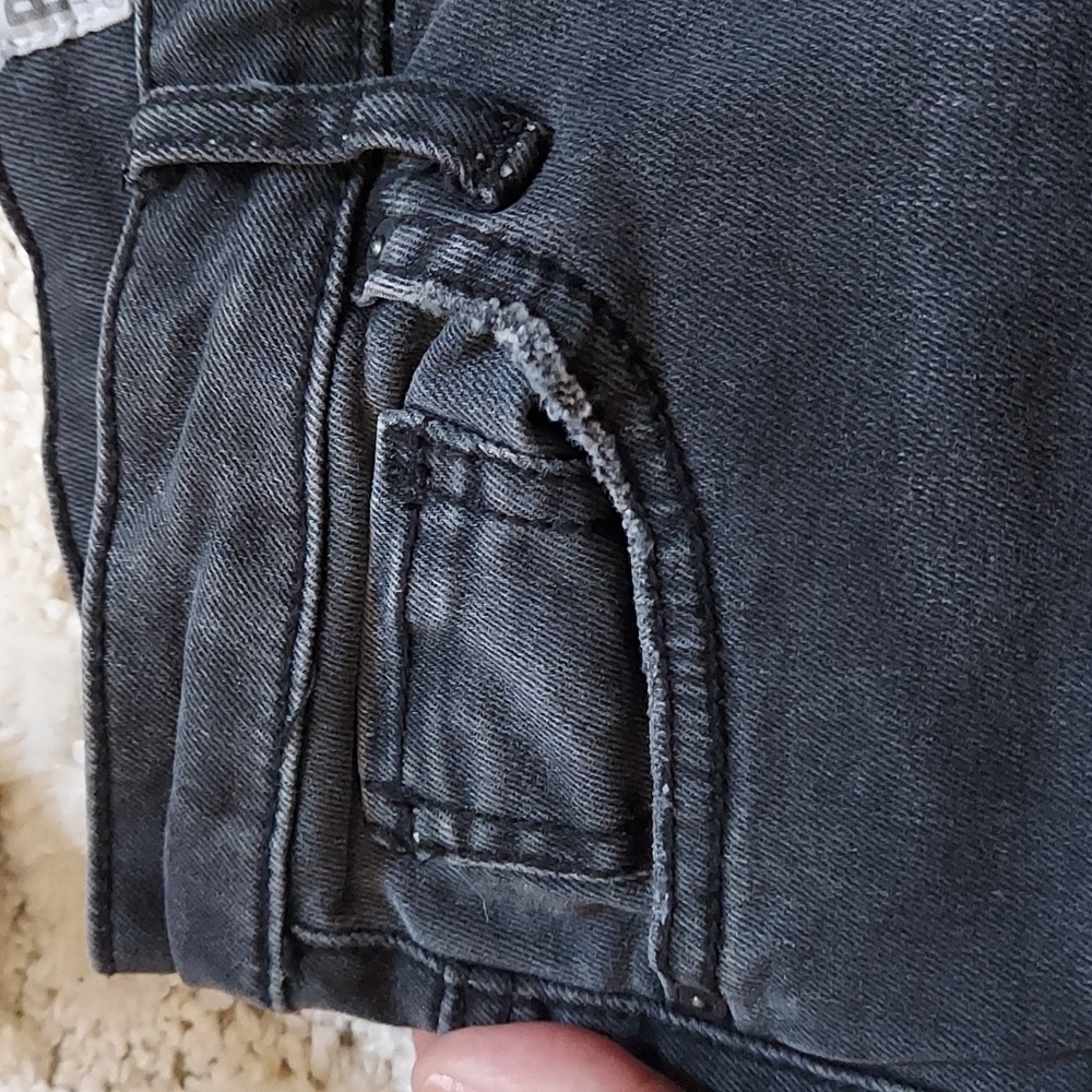 RSQ (Tilly's) Manhatten High Rise Skinny black washed jeans. Size 1 - Picture 7 of 13